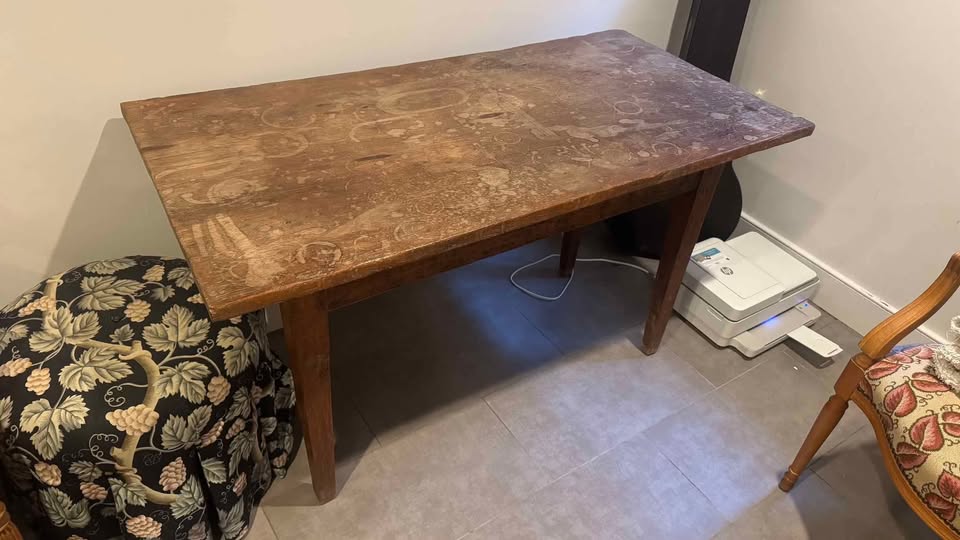 Antique Teak Wood Table - photo 2