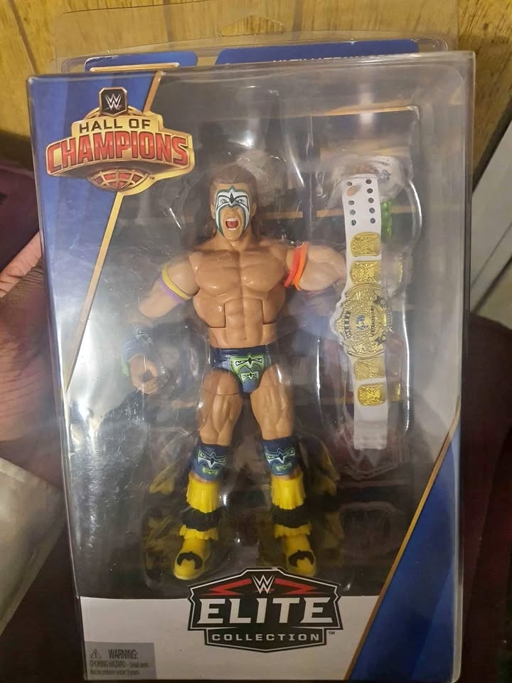Ultimate Warrior Hall Of Champions Elite Figure