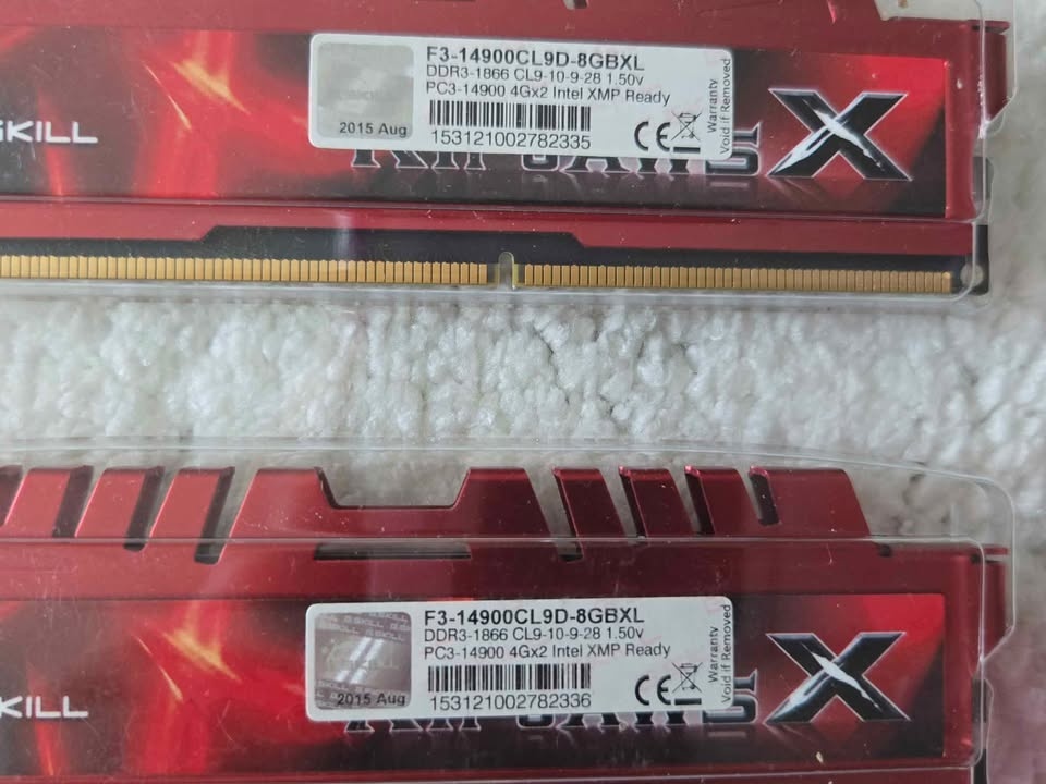 8GB (4x2) G.skill Ripjaws Series X Ram - photo 2