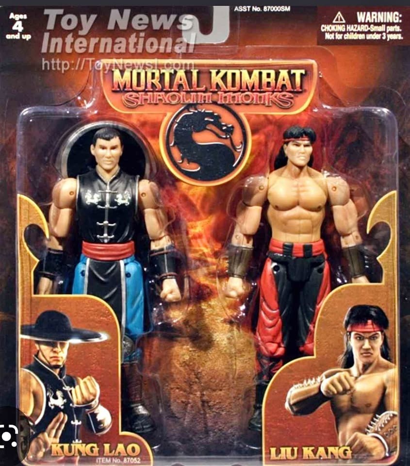 Mortal Kombat RARE Preorder 2 Pack Figure