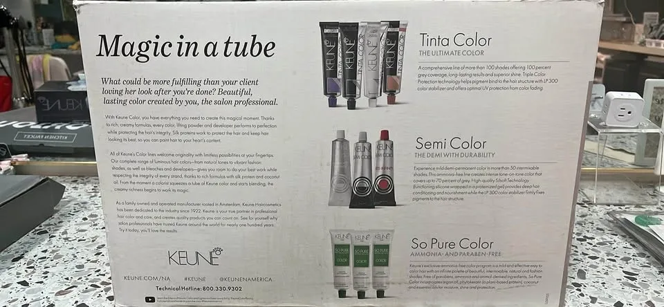 Keune Professional Color Intro Kit – 48 Tubes + Developers