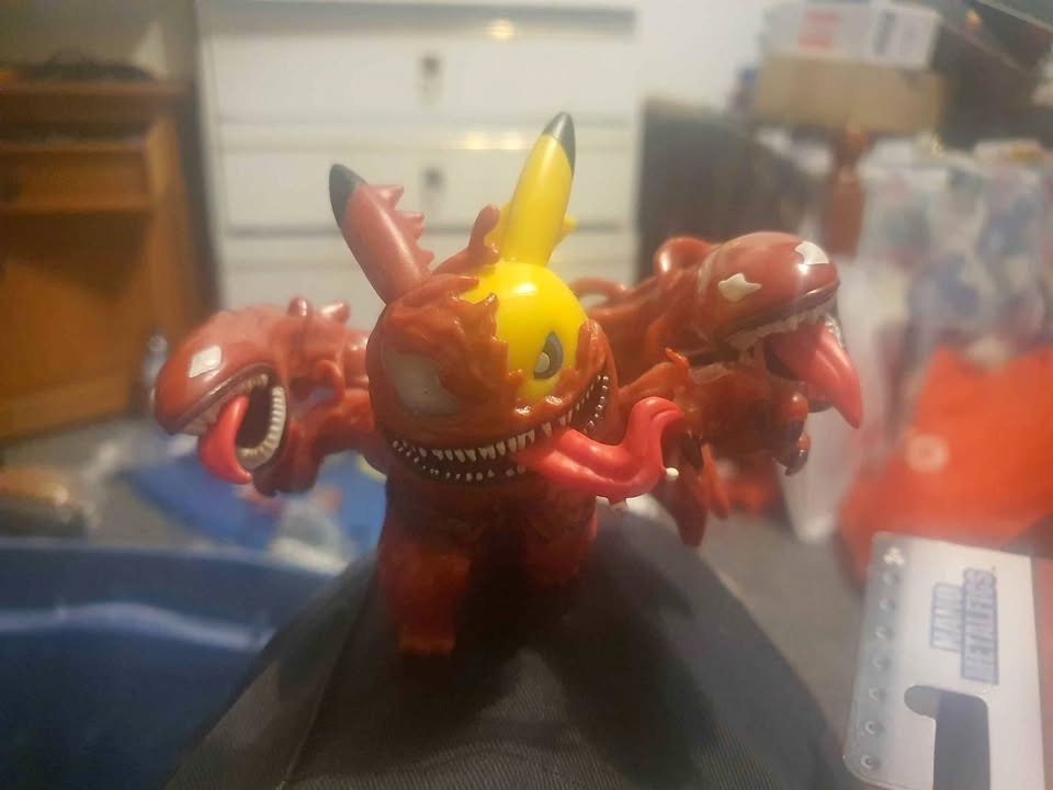 Pikachu Carnage Figure