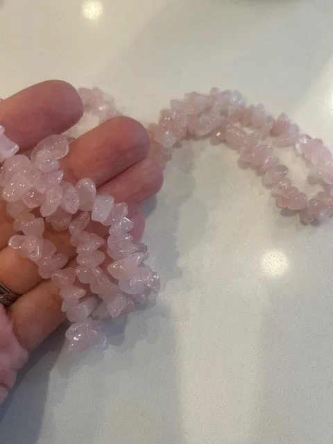 Rose Quartz Necklace – Natural Gemstone Jewelry image indicator(5)