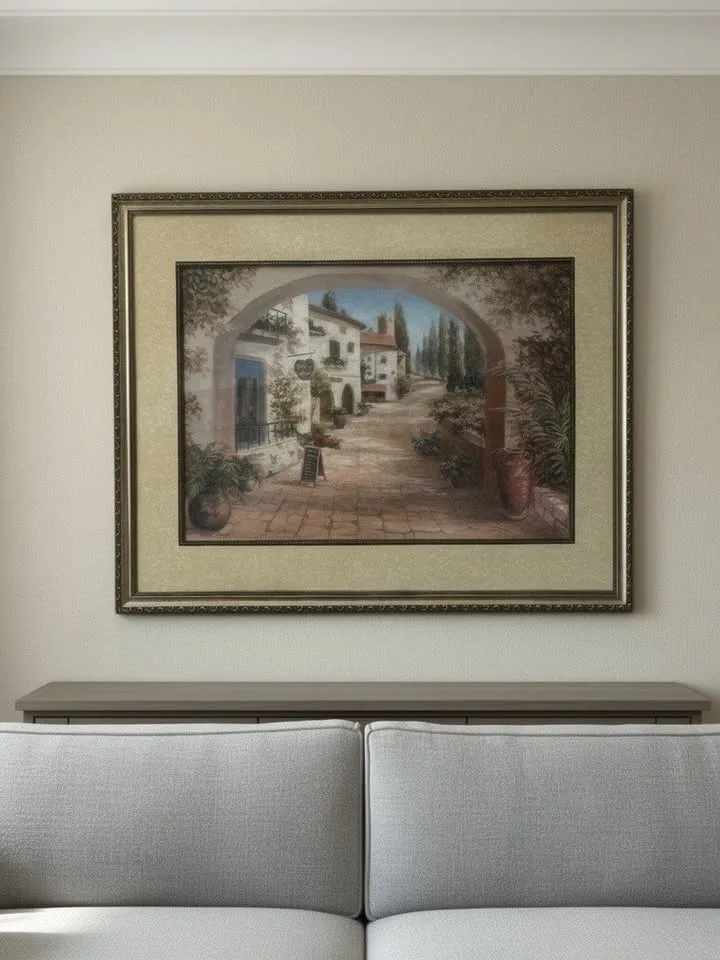 Vivian Flasch Wall Art in Vintage Frame