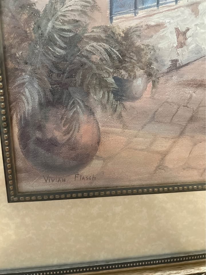 Vivian Flasch Wall Art in Vintage Frame - photo 4