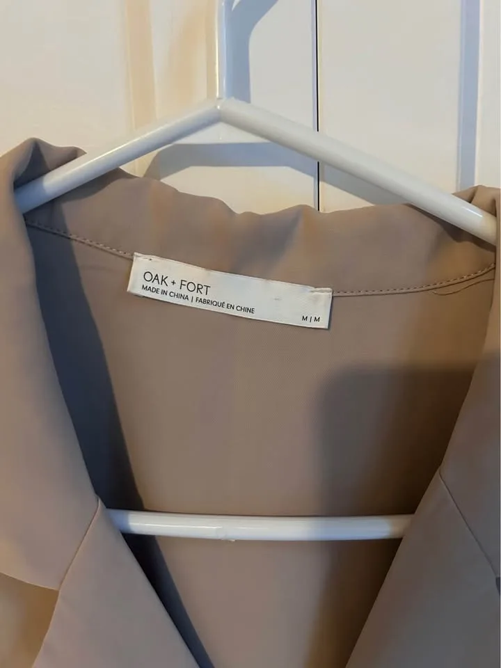 Oak and Fort cropped blouse image indicator(3)