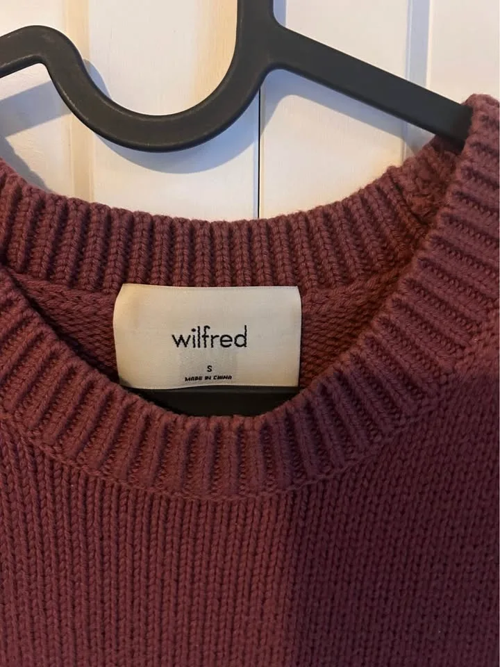 Wilfred Brown Sleeveless Cropped Sweater vest image indicator(3)