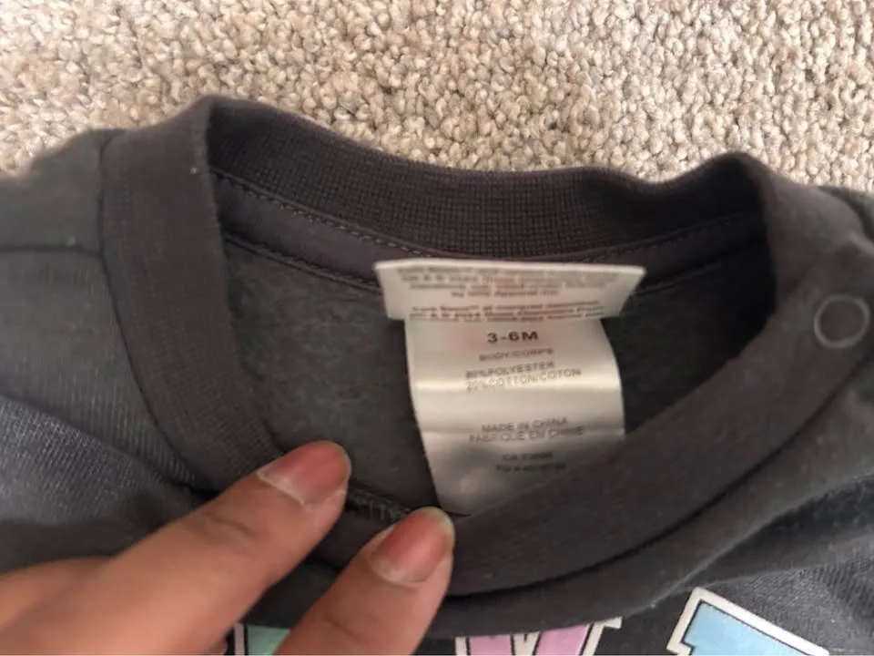 Baby Girl Care Bear sweat suit image indicator(3)