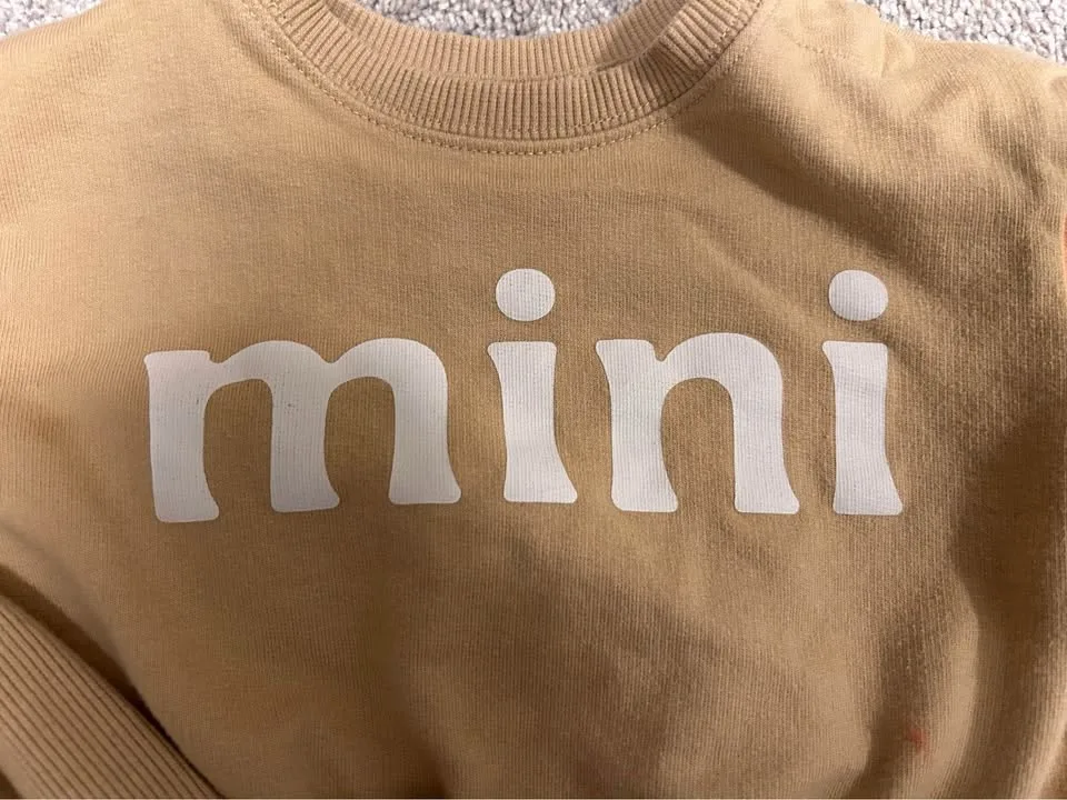 Unisex baby sweat suit image indicator(2)