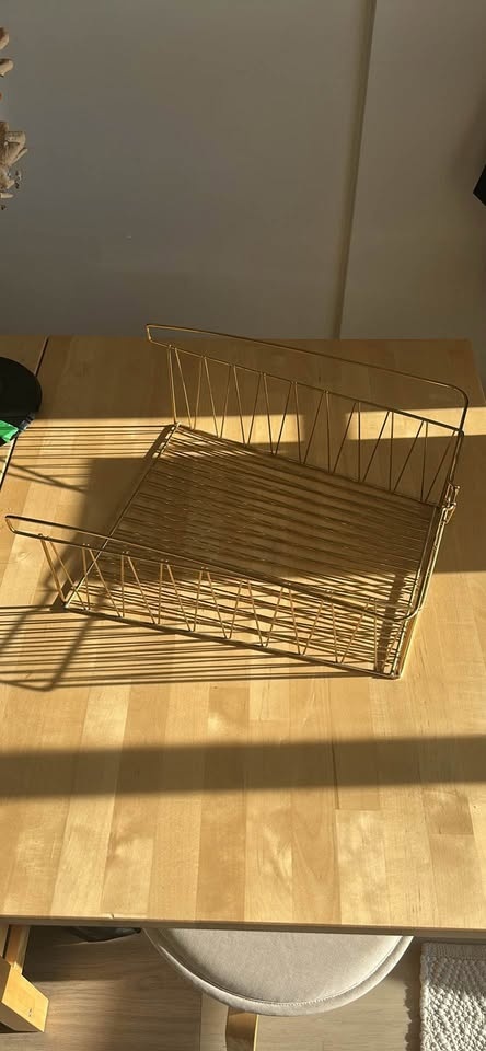 IKEA Kallax Gold Basket attachment - photo 3