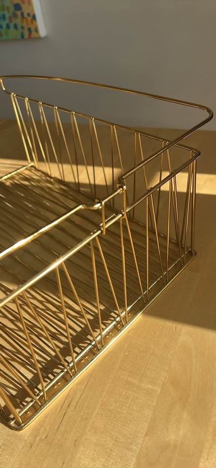 IKEA Kallax Gold Basket attachment - photo 4