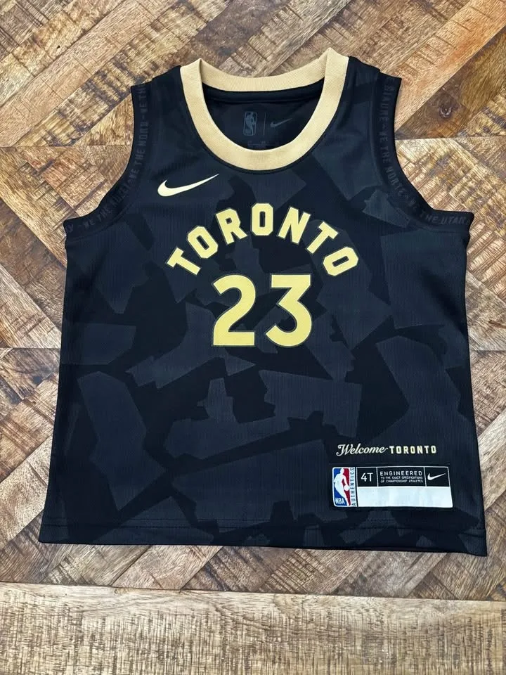 Nike Toronto Raptors VanVleet Jersey - Size 4T