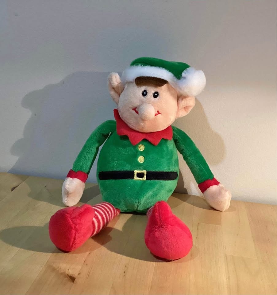 Elf stuffed animal