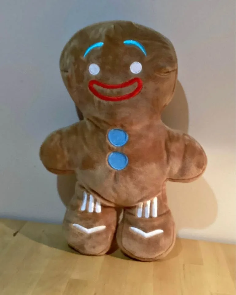 Gingerbread man stuffed animal