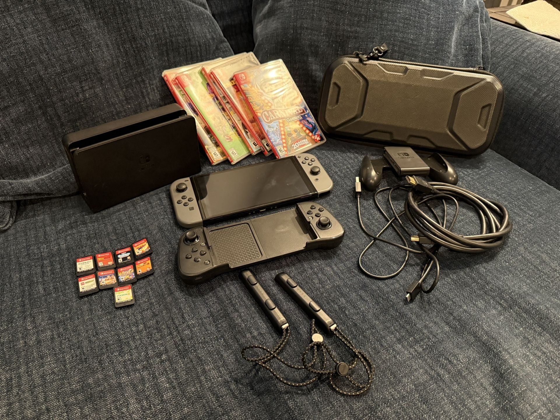 Nintendo Switch Oled With Extras