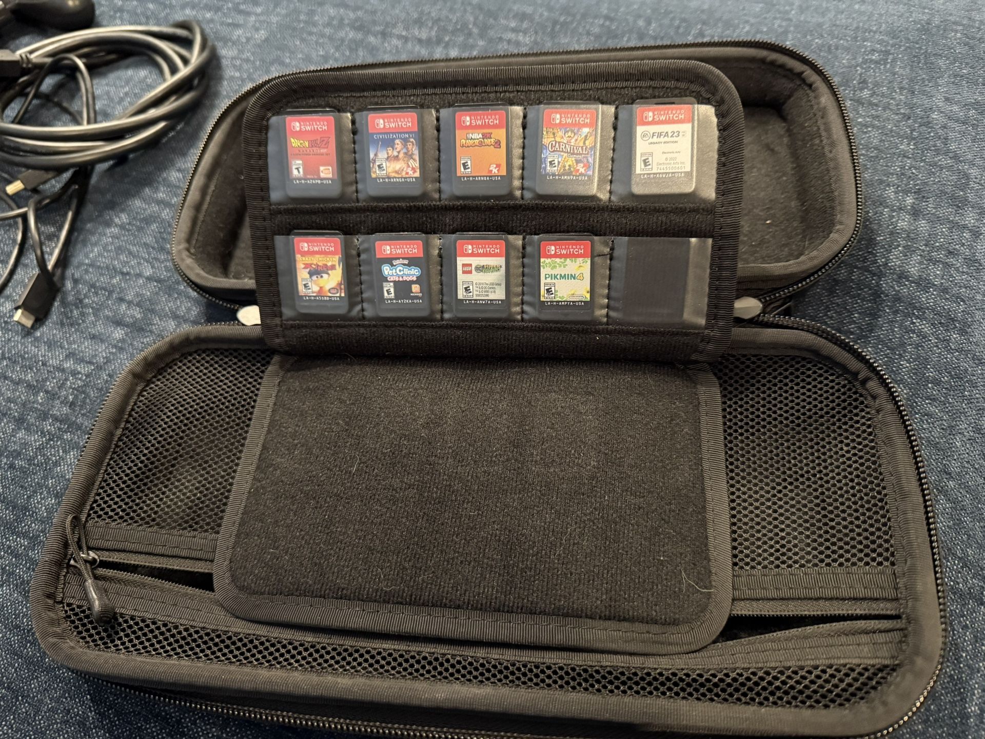 Nintendo Switch Oled With Extras - photo 3