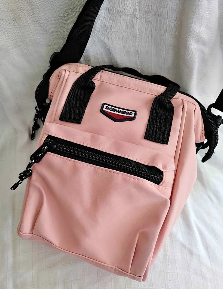 Pink Crossbody Bag