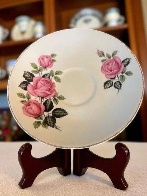 Vintage Porcelain Teacups and Plates; Empire England image indicator(9)