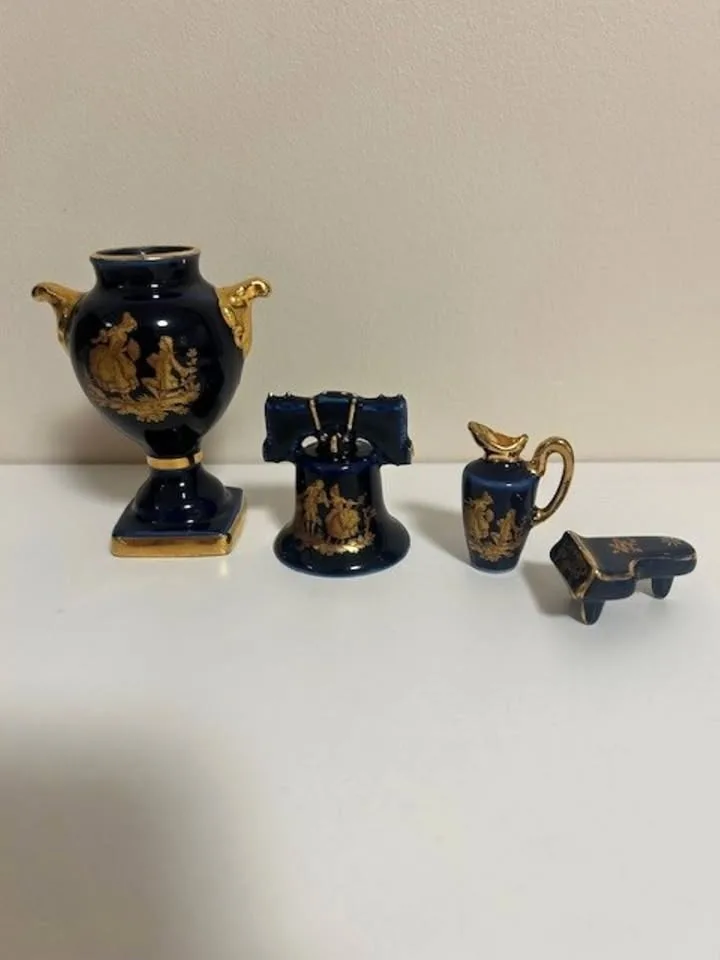 Vintage Limoges Porcelain Miniature Collection