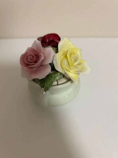 Mini Floral Arrangement – Radnor Bone China Handmade Porcelain R - photo 2