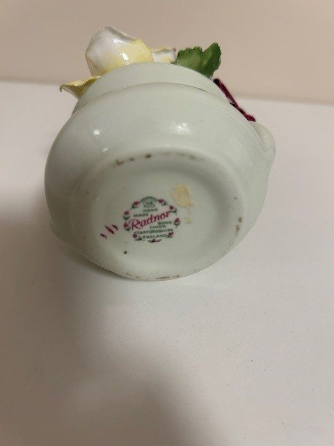 Mini Floral Arrangement – Radnor Bone China Handmade Porcelain R - photo 3