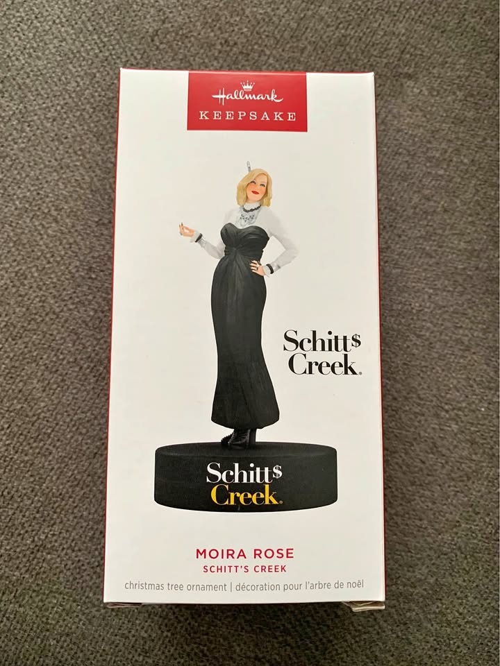 NEW Schitt's Creek Moira Rose Christmas Ornament 2024
