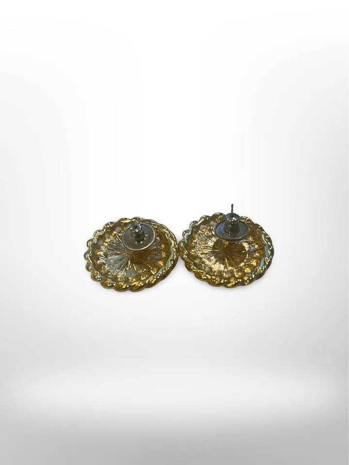 Coro Earrings; Retro Style for Pierced Ear image indicator(9)