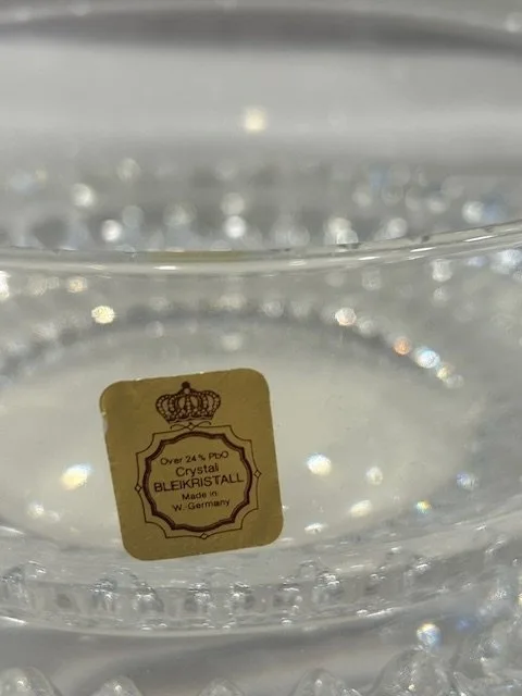 Bleikristall Lead Crystal Dish - West Germany image indicator(2)