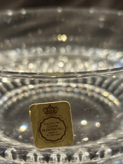 Bleikristall Lead Crystal Dish - West Germany image indicator(9)