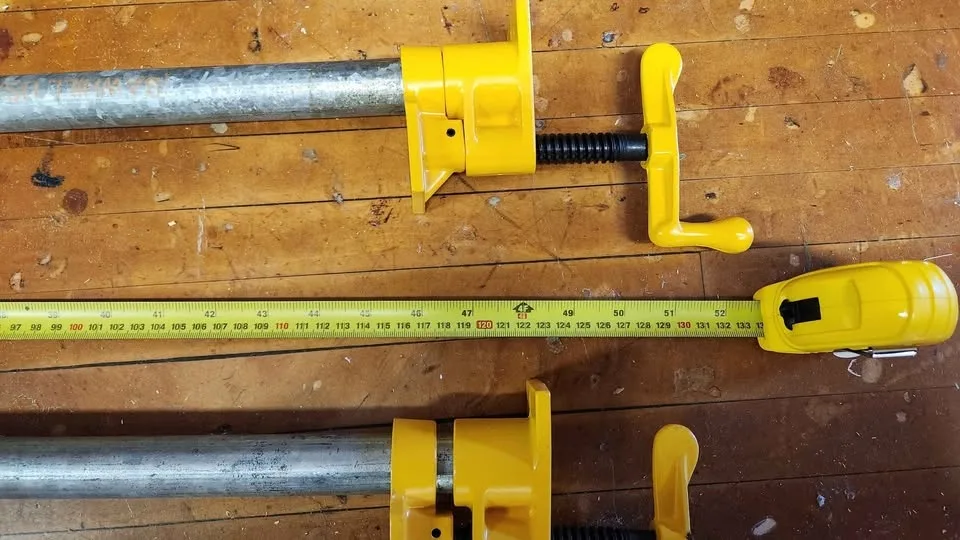 $50 each 4ft Dewalt Pipe Clamps image indicator(5)