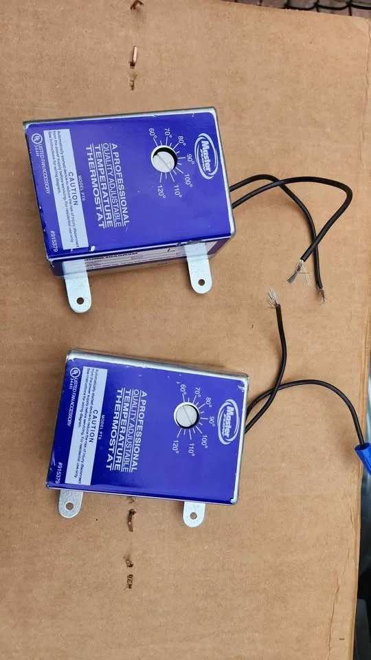 $40 GAF Thermostat for Roof/Gable Vent image indicator(2)