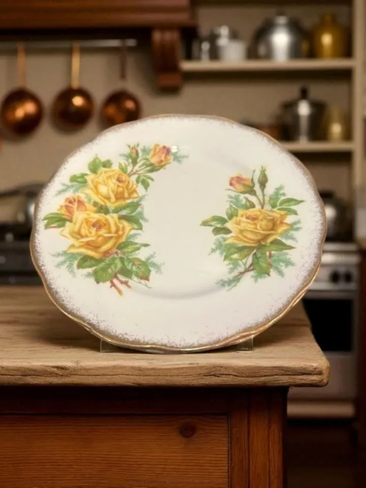 Royal Albert Tea Rose Dish & Tea Cup Set image indicator(2)