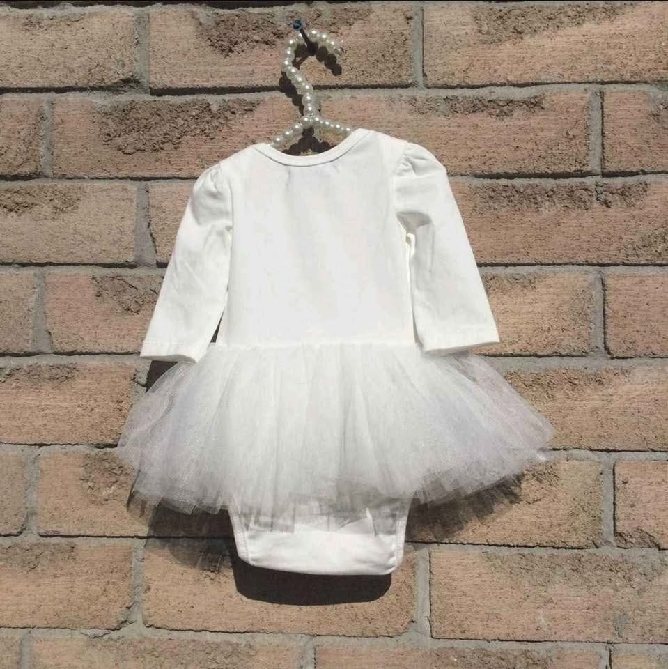 BNWT "My First Christmas" Tutu Onesie Dress 0-3 months - photo 2