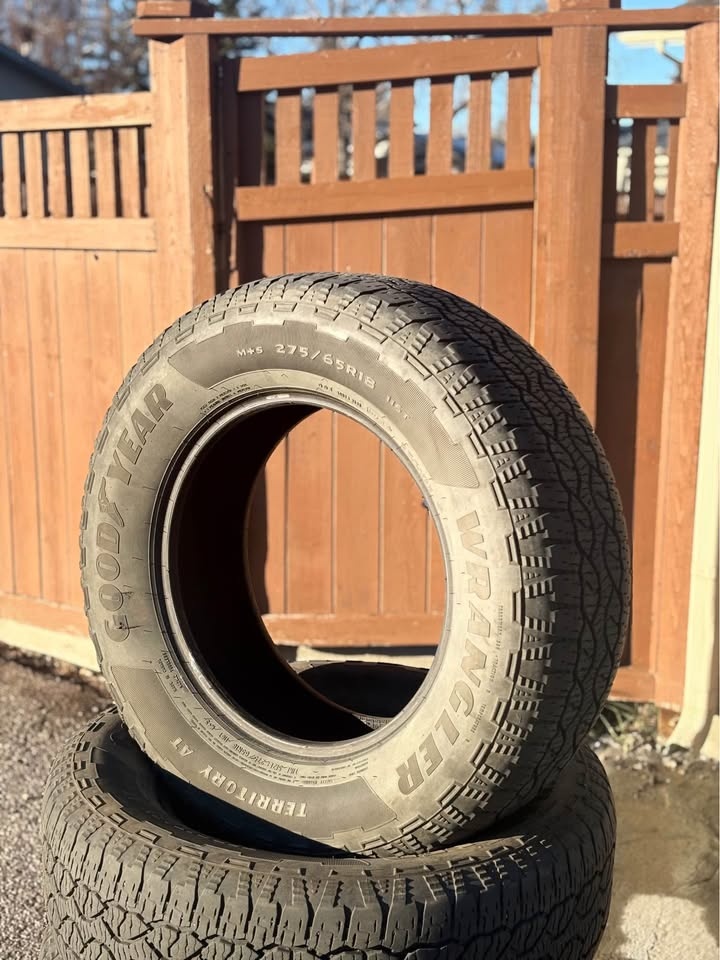 (4) Goodyear 275/65R18 M+S Tires - photo 2