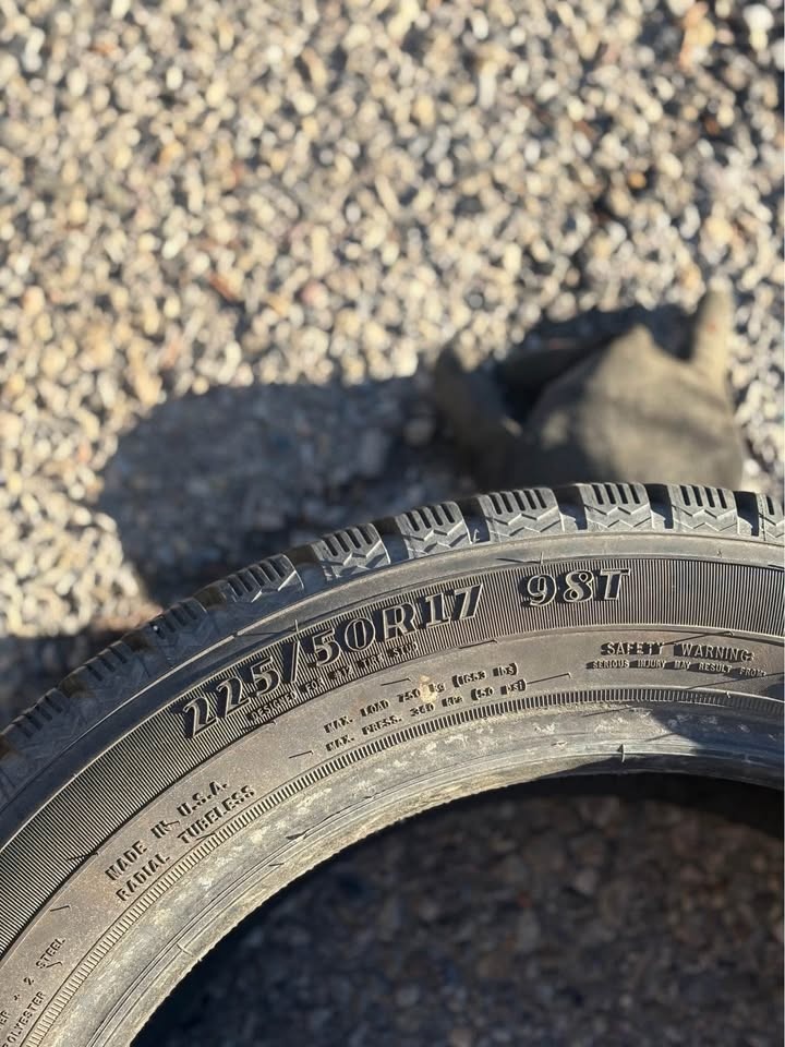 Goodyear 225/50R17 Winter Tire - photo 4