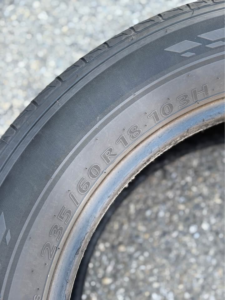 (4) Kumho 235/60R18 All Season Tires - photo 4