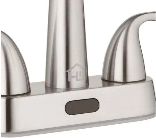 Homewerks Touchless Brushed Nickel Bathroom Faucet image indicator(5)