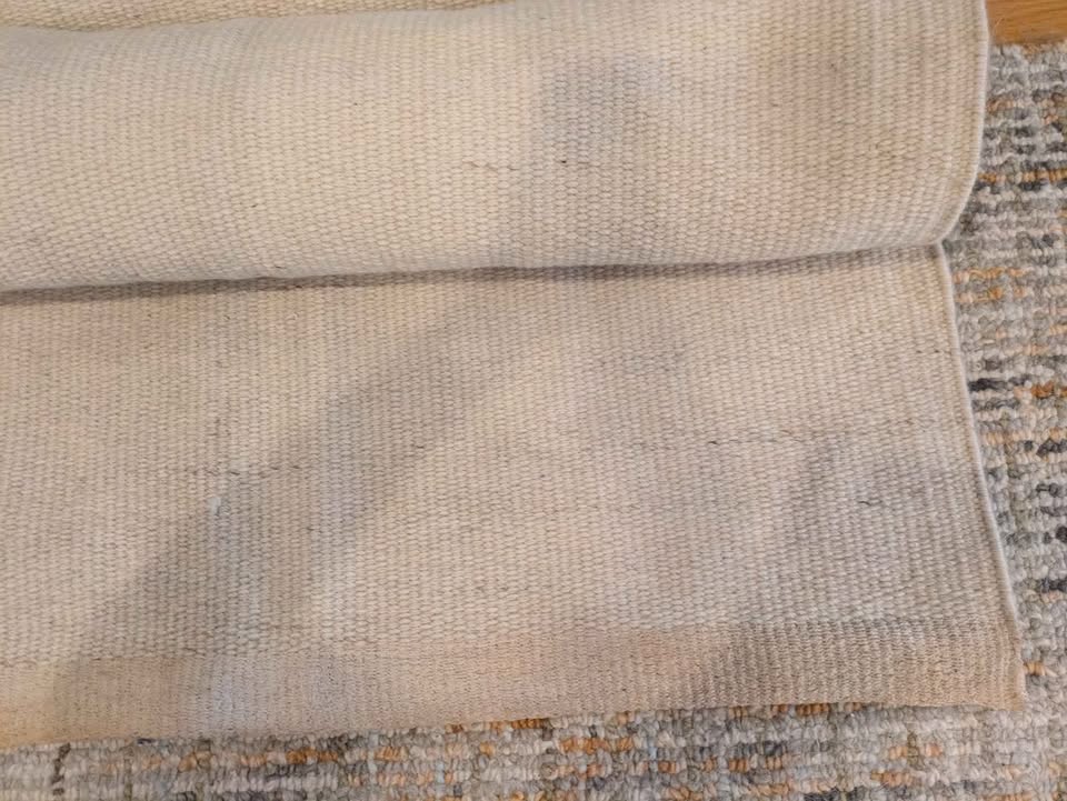 Pair of beige wool runner carpets (Ikea tidtabell) - photo 2