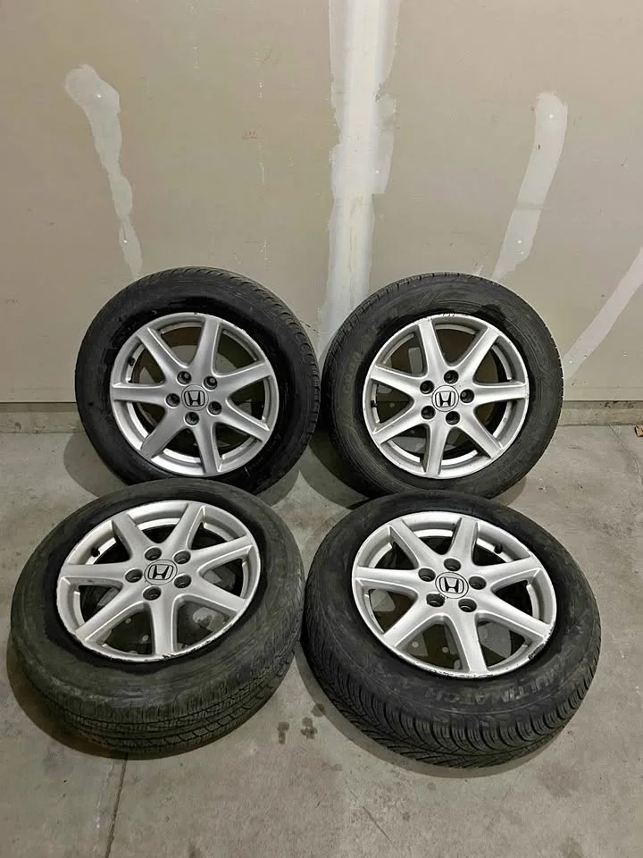 Honda Accord OEM Rims + Tires (16")