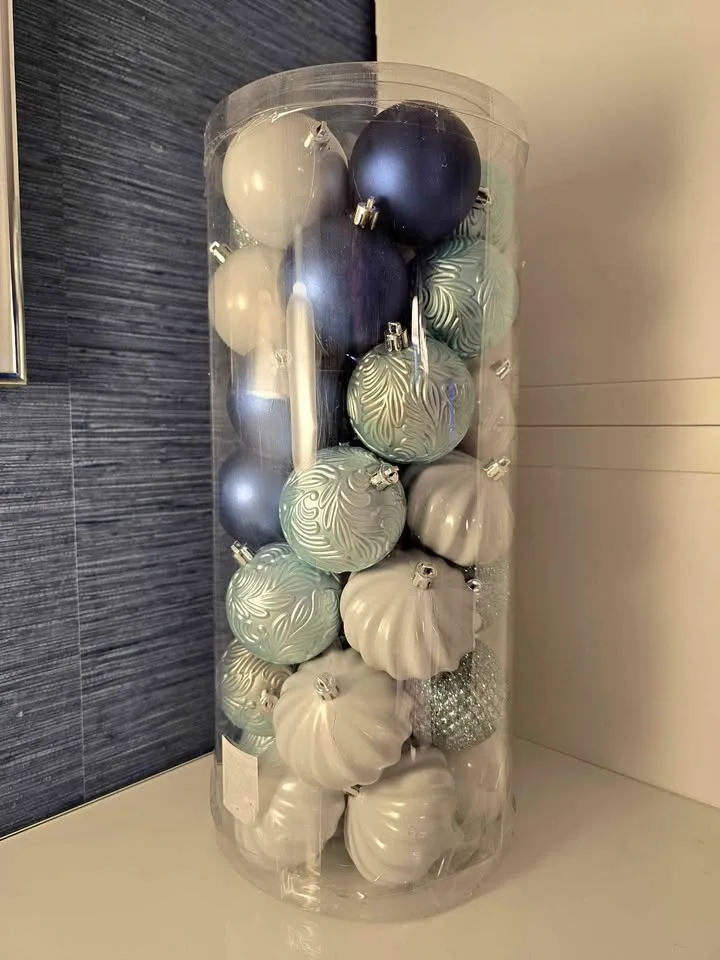 SHATTERPROOF ORNAMENTS FROM WALMART