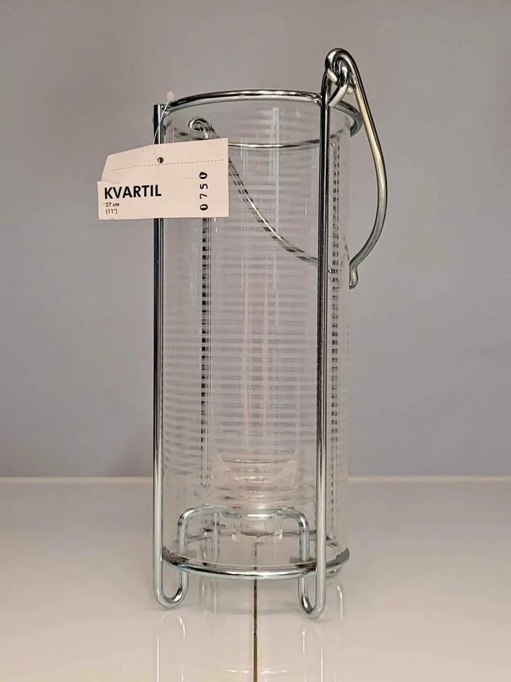 Discontinued Ikea KVARTIL candlestick/tealight holder