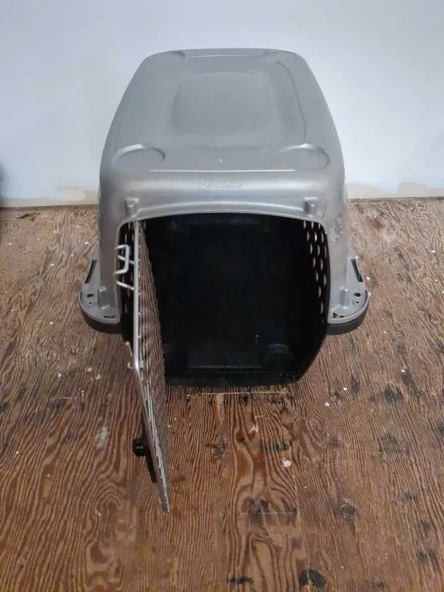 Foldable dog cage image indicator(2)