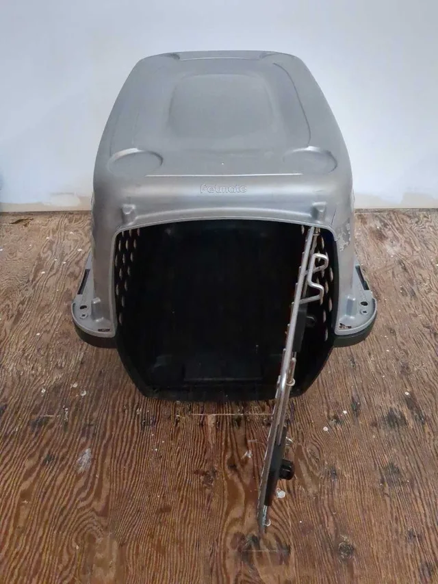 Foldable dog cage image indicator(3)