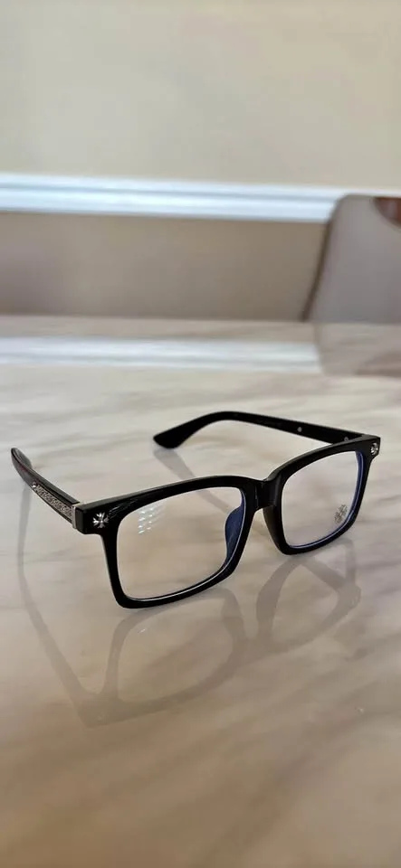 CHROME HEARTS GLASSES black and clear thumbnail