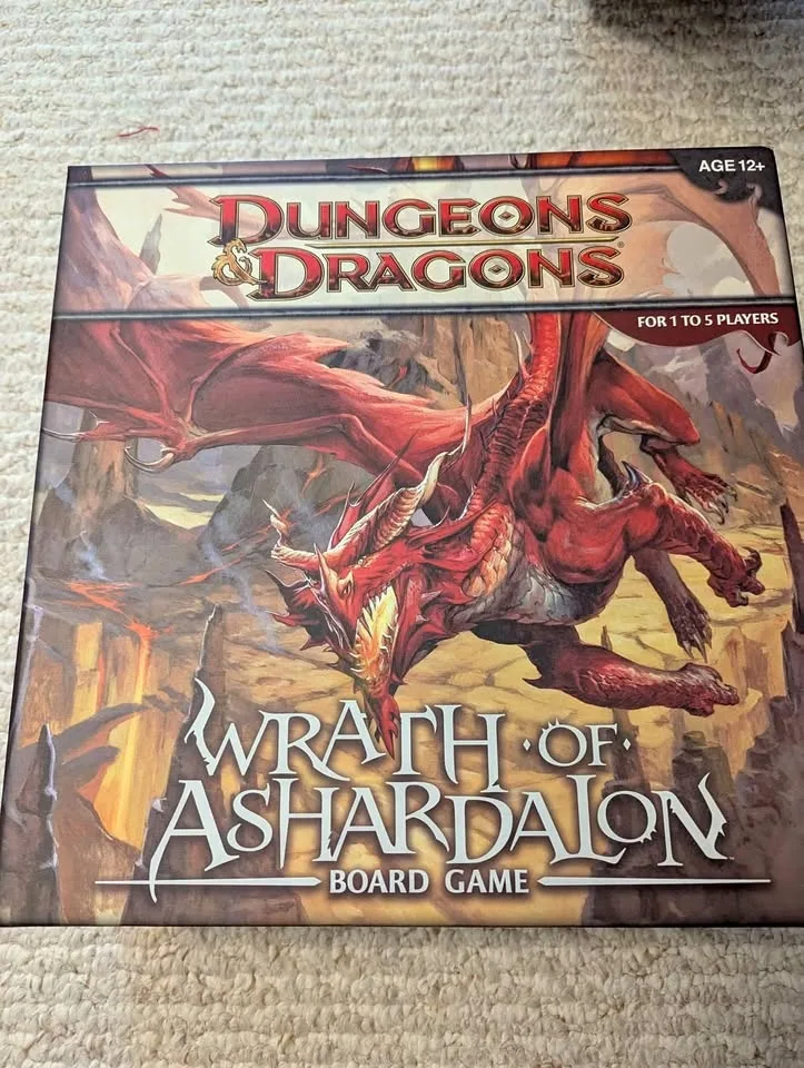 Dungeons and dragons wrath of ashardalon board game