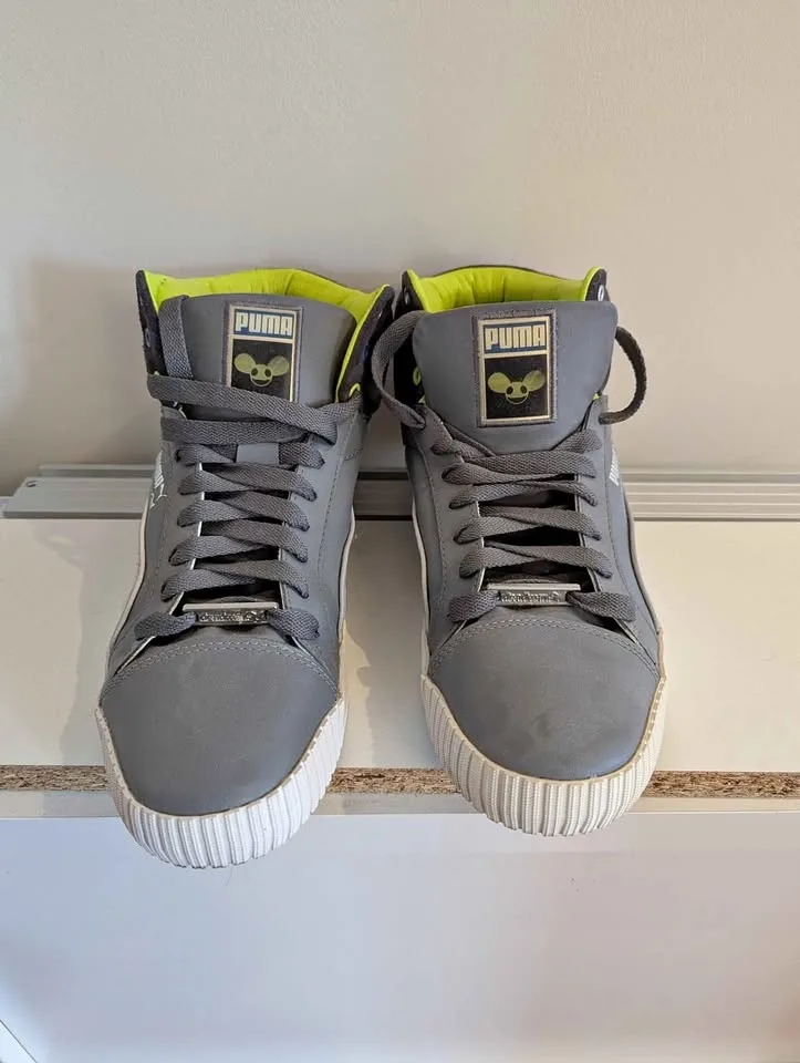 Puma x Deadmau5 limited edition high top shoes 9US