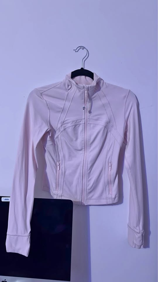 pink lululemon define jacket size 6