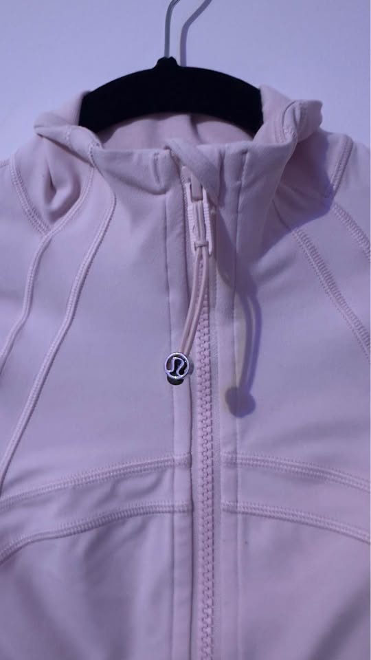 pink lululemon define jacket size 6 - photo 3