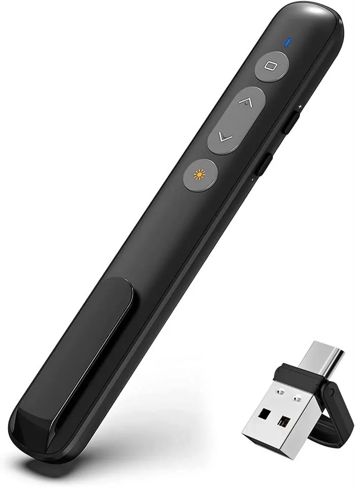 USB A & C Wireless Presentation clicker