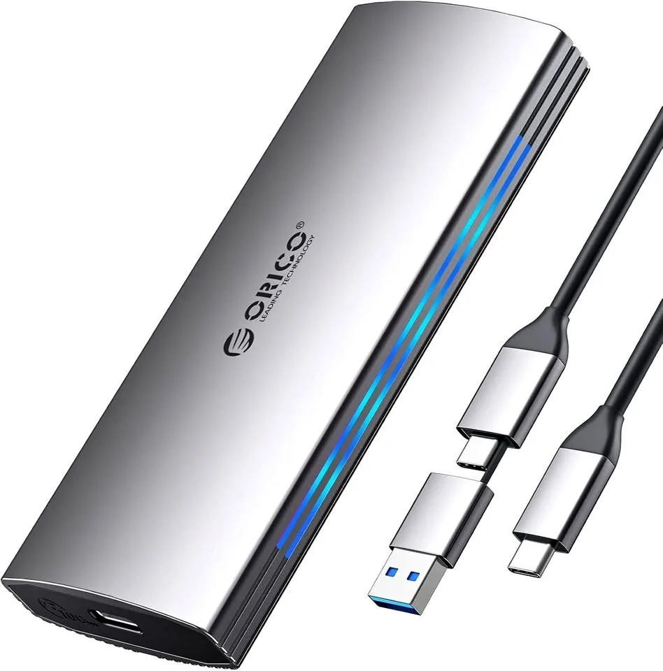 M.2 NVMe SSD Enclosure Aluminum 10 Gbps